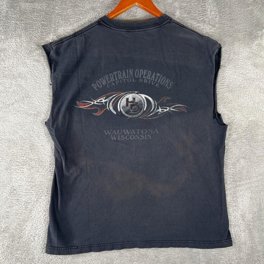 Harley Davidson Men's Black T-shirt